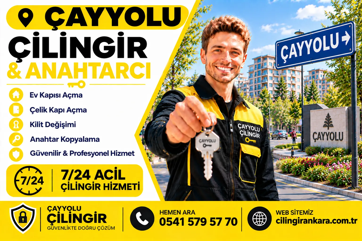 ankara çayyolu çilingir